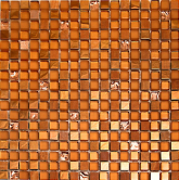SIB 26 Мозаика Из камня и стекла Оранжевый камень и стекло 30.1x30.1 (чип 1.5x1.5)